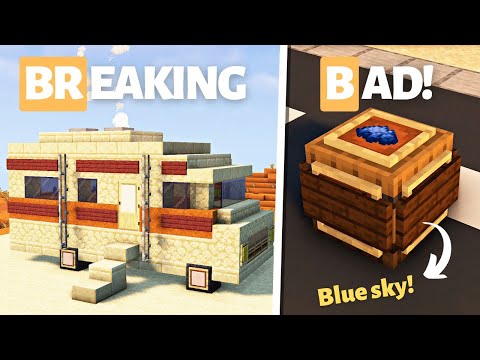 Minecraft 5+ Breaking Bad build hacks 1.19+