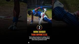 Talent without hard work is nothing. Are you working harder than everyone else? #shorts