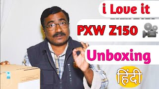Sony PXW Z150 UNBOXING & Features