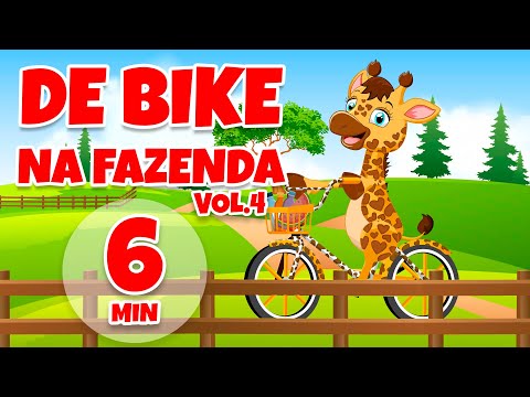 De Bike na Fazenda Vol. 4 - Giramille 6 min | Desenho Animado Musical