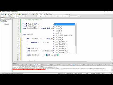 8.4 Basics lambda anonymous functions new in C++11 ( Learn and Understand C++)