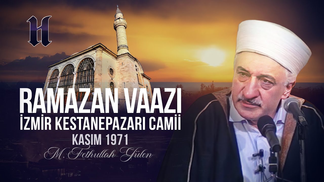 İlk Kez Yayında | Ramazan Vaazı | İzmir Kestanepazarı Camii | M. Fethullah Gülen | (Kasım 1971)