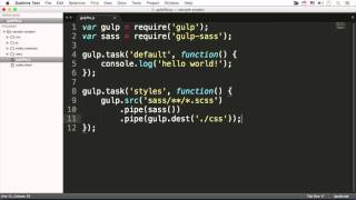 Using Gulp