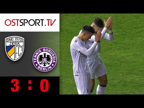 Dedidis beendet Torflaute. Jena holt 1. Sieg in 2023: FC Carl Zeiss Jena - TeBe | RLNO | OSTSPORT.TV