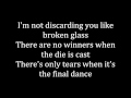 Sia- Broken Glass Lyrics on Screen