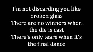 Sia- Broken Glass Lyrics on Screen
