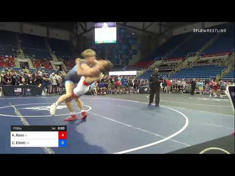 170 Lbs Consi Of 64 #1 - Kasey Ross, Iowa Vs Caden Elliott, Oklahoma D291