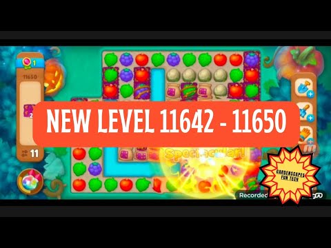 NEW LEVEL THIS WEEK  #11642 ~ #11650‼️ GARDENSCAPES (NOV 10, 2022)