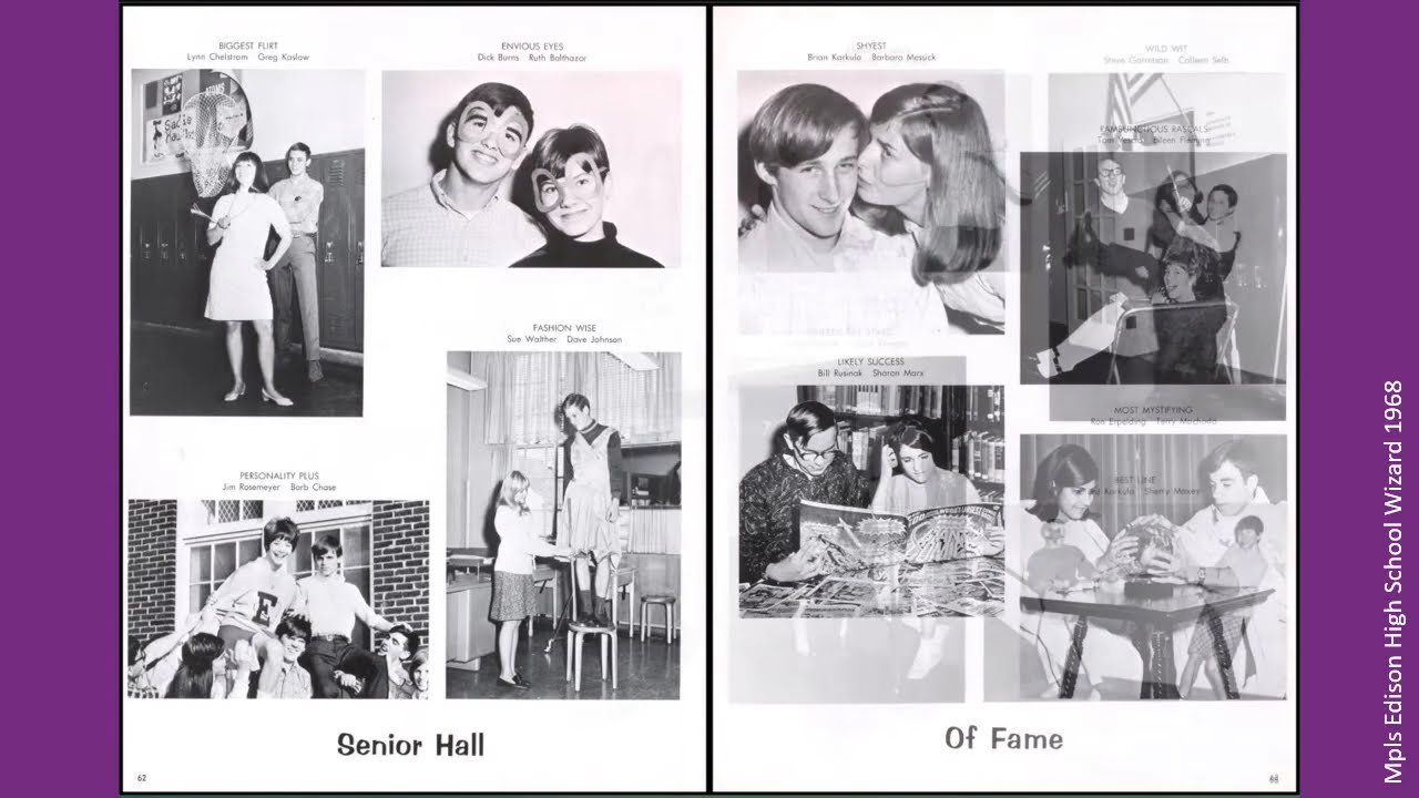 Wizard 1968 Yearbook - Minneapolis Edison High School
