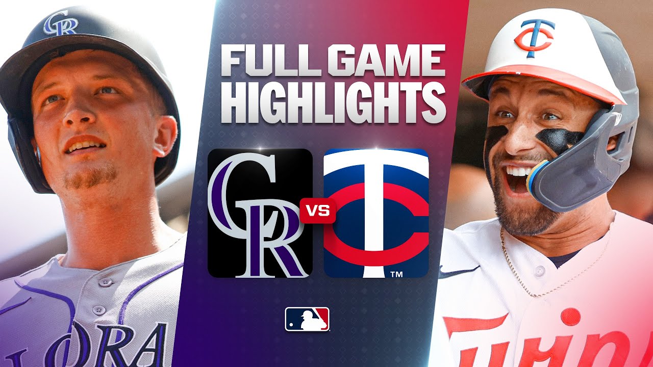 ROCKIES vs. TWINS: Official Full Game Highlights (June 28) | 2026 MLB Season