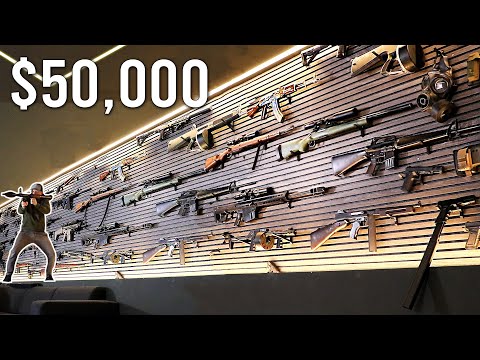 Silo's Secret Underground Gun Bunker ($50,000 worth of Airsoft Guns)