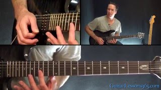 Any Way You Want It Guitar Solo Lesson (Main Solo) - Journey