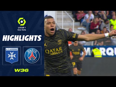 AJ AUXERRE - PARIS SAINT-GERMAIN (1 - 2) - Highlights - (AJA - PSG) / 2022-2023