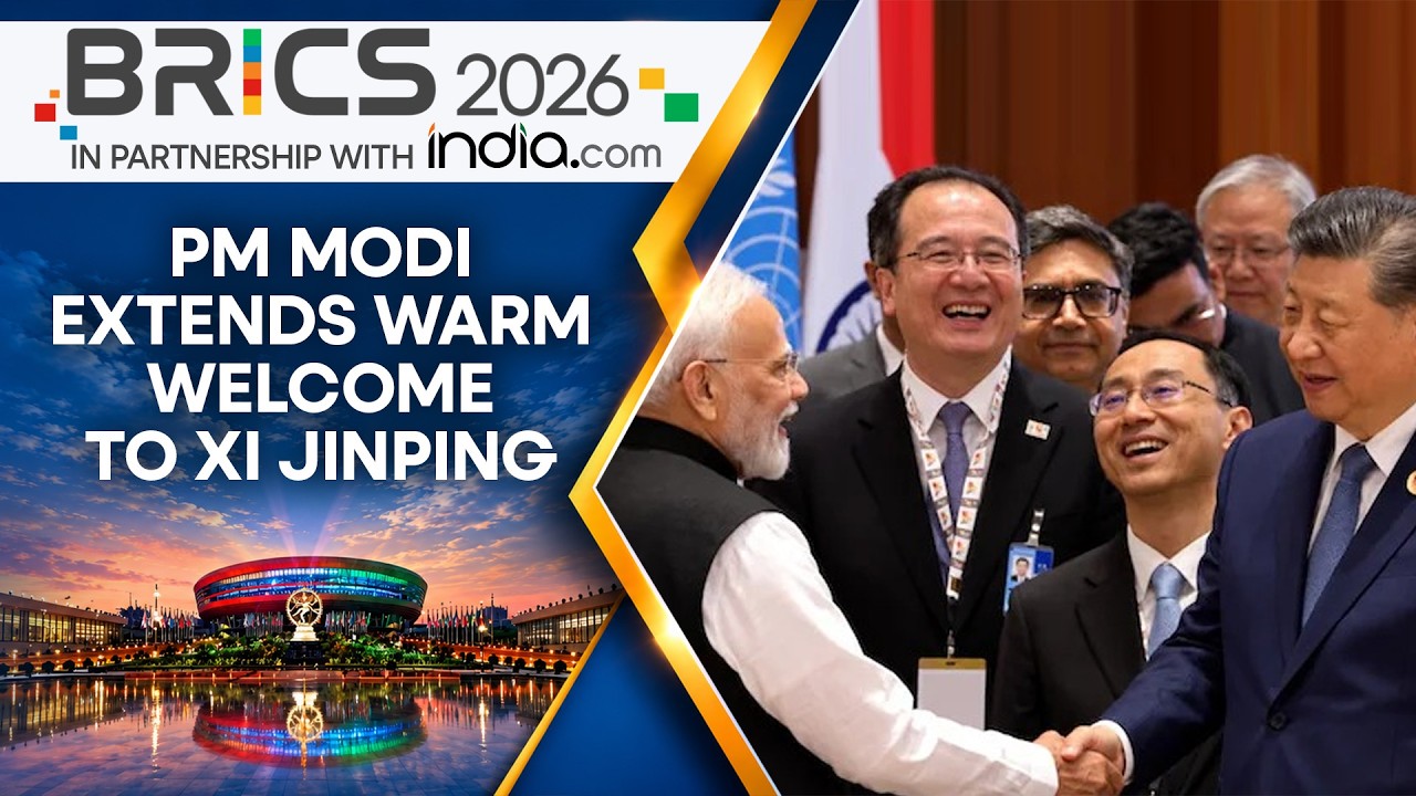 BRICS Summit 2026: Modi-Xi Moment Highlights India-China Thaw At BRICS | WION