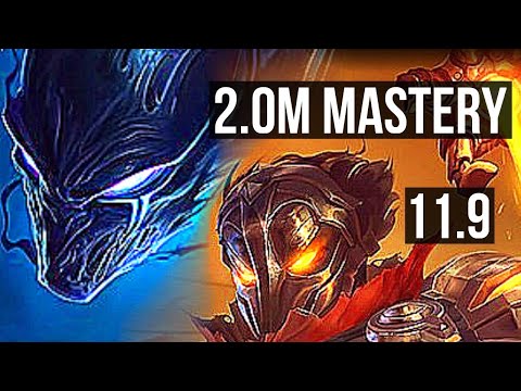 NOCTURNE vs VIKTOR (MID) | 11/1/11, 2.0M mastery, 800+ games, Legendary | KR Diamond | v11.9