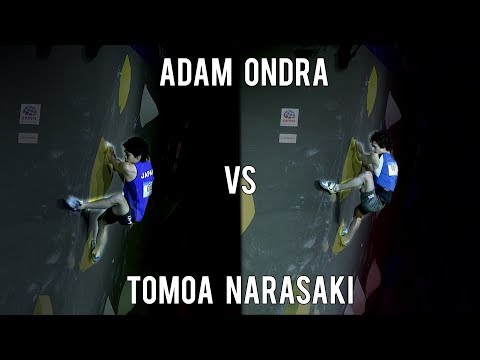 Adam Ondra vs Tomoa Narasaki | IFSC Meiringen 2019 Bouldering
