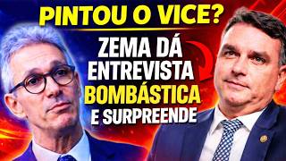PINTOU CHAPA? ZEMA DÁ ENTREVISTA BOMBA E SE POSICIONA AO LADO DE FLÁVIO BOLSONARO