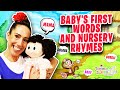 Baby S First Words Mama Dada Baby Colors Nursery Rhymes 5 Little Monkeys And Twinkle Twinkle