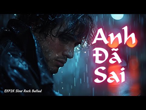 Anh Đã Sai – Slow Rock Ballad Buồn Day Dứt | Nhạc Tình Yêu & Hối Hận Hay Nhất