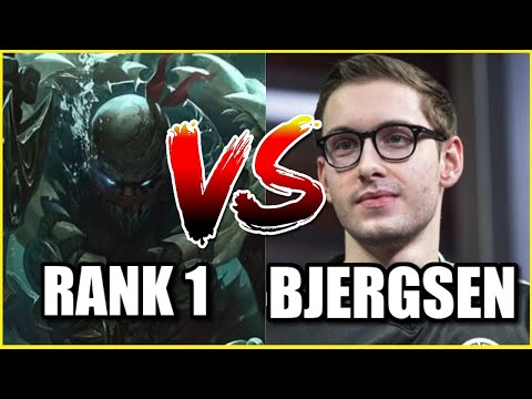 RANK 1 PYKE CHALLENGER DESTROYS TSM BJERGSEN (PENTAKILL!) - Davemon