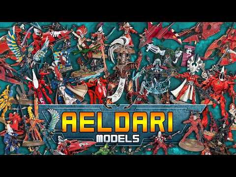 Exploring Every Aeldari Model IN EXISTENCE - Warhammer 40K