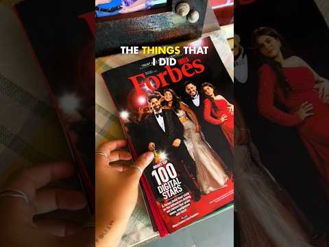 Guys I am on the COVER OF FORBES!!🥺❤️🚀 #traveldiaries #forbes #forbesmagazine #inspiration