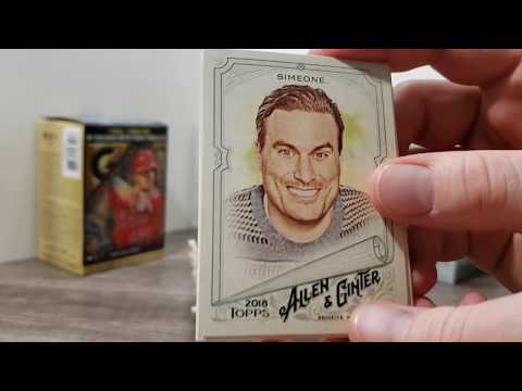 HOT BOX! 2018 Topps Allen & Ginter Baseball Blaster; 1:330 hit , Black Border Braves RC