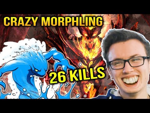 Miracle Shadow Fiend vs CRAZY Morphling TOO OP HERO Dota 2