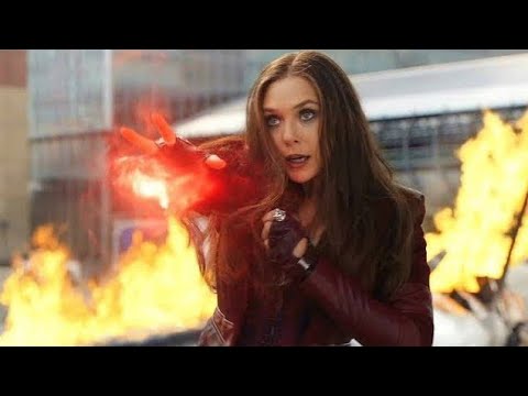 Iron Man vs Wanda and Hawkeye - Airport Battle Scene - Captain America Civil War (2016) Movie Clip