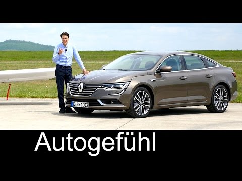 Renault Talisman FULL REVIEW test driven 1.6 dci all-new neu 2017 Sedan + GrandTourer check