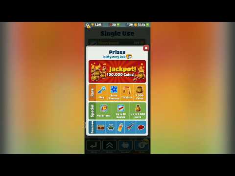 Subway Surf || Mystery Box Opening ||Monty MM