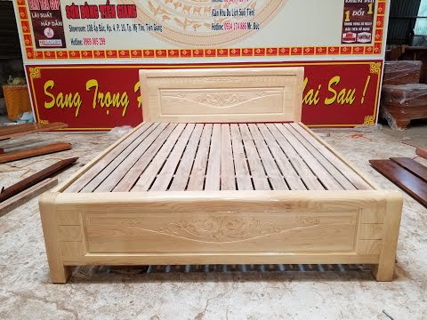 Giường ngủ gỗ sồi giá cực rẻ | Noithatsondong.com