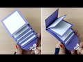 DIY Water Fall Card For Multiple Messages How To Make WaterFall Card Birthday Card Idea