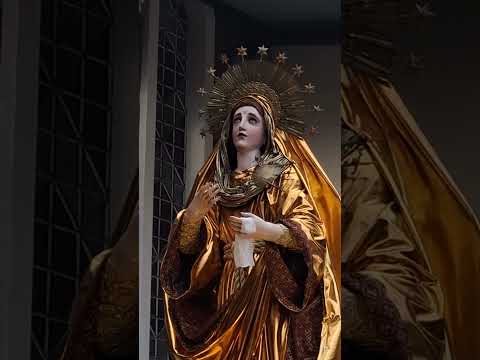 Solenme cortejo procesional intramuros de Nuestra Señora de los Dolores —  zona 13 colonia santa fe