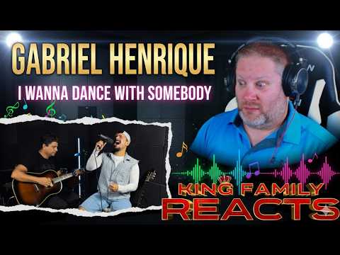 Gabriel Henrique - I Wanna Dance with Somebody | REACTION