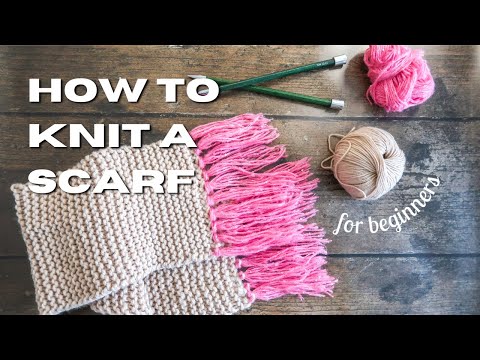 HOW TO KNIT FOR BEGINNERS - How to Knit a Scarf - full knitting tutorial - episode 3
