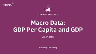 Handling Data: GDP Per Capita