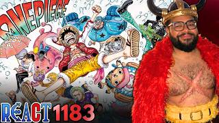 O PASSADO DE BROOK... DE NOVO! LENDO ONE PIECE! MANGÁ CAP 1183 REACT