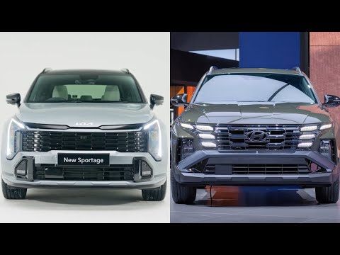 2026 Hyundai Tucson Hybrid vs Kia Sportage Hybrid – Best Compact SUV Design Comparison! 🔥