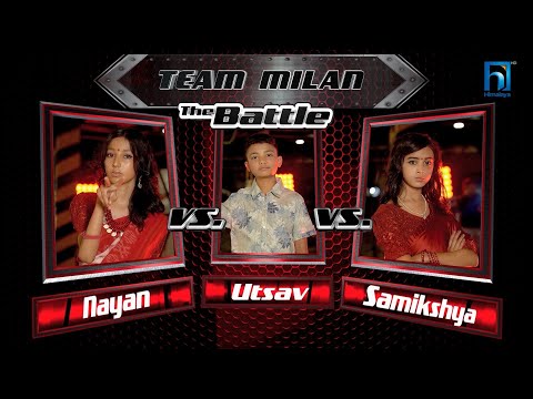 Nayan Vs Utsav Vs Samikshya "Bujhina Maile" | The Voice Kids Season 3 - 2024