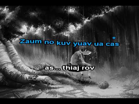 Kev Hlub Tsis Khaw Zoo Cia Instrumental + Lyrics - Dang Thao