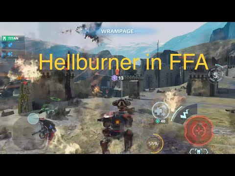Hellburner in FFA - War Robots WR