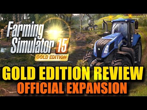Farming Simulator 2015 - DLC Review "Official Gold Expansion" Gold Edition