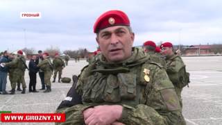 Глава Чечни принял участие в митинге, посвященном возвращению батальона военной полиции из Сирии