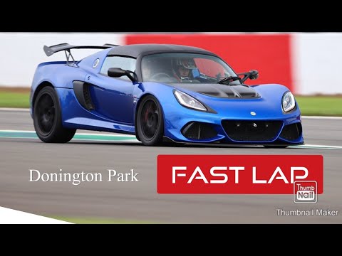 Clear lap of Donington Park Lotus Exige 410