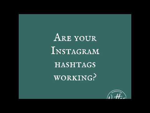 How to check if your Instagram hashtags are working