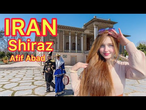 Shiraz  🇮🇷   Iran walking tour / Afif Abad Garden