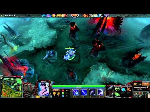 Dota 2 เทคนิคการปาหอกของ Mirana