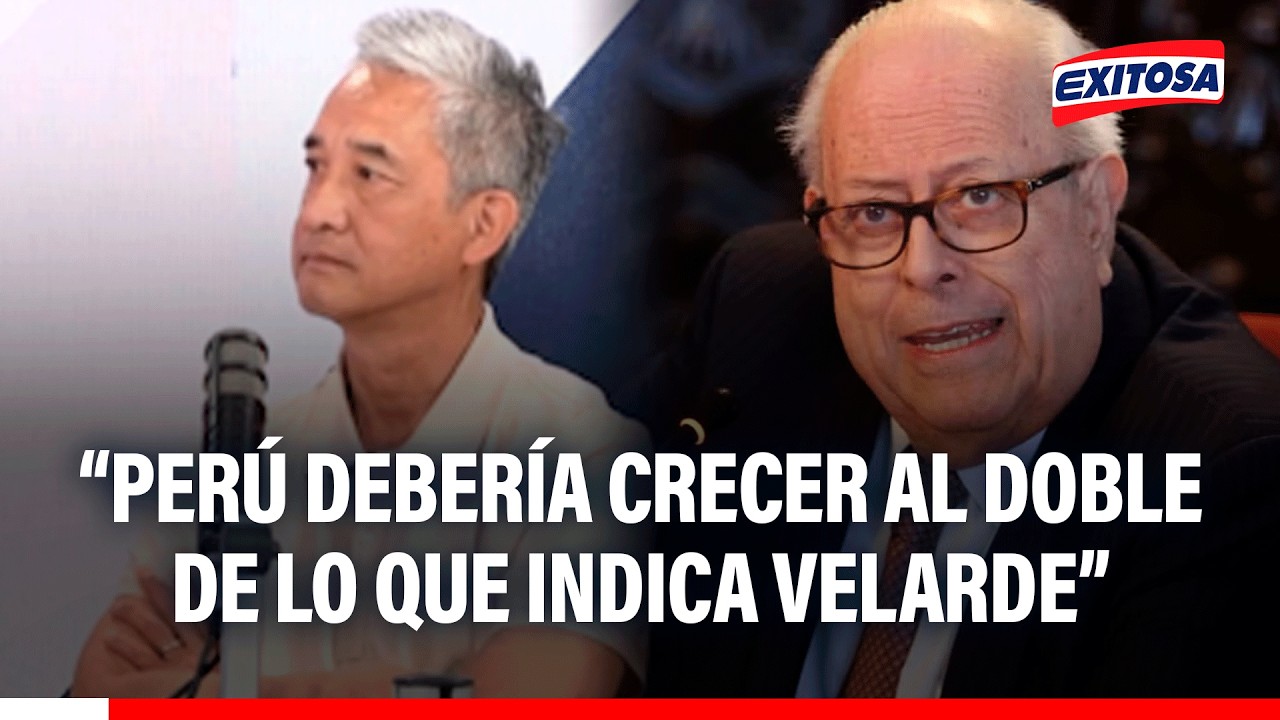🔴🔵 Roberto Chang: "El país debería crecer al doble de lo que indica Julio Velarde"