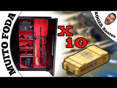 CONSTRUINDO 5 COFRES E ABRI 10 CAIXOTES DO VENDEDOR - LAST DAY ON EARTH SURVIVAL